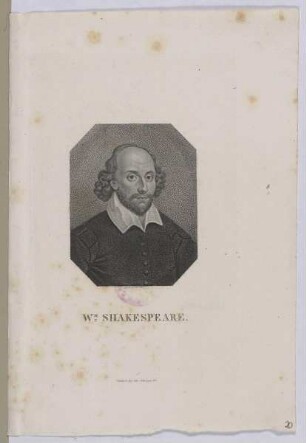 Bildnis des William Shakespeare