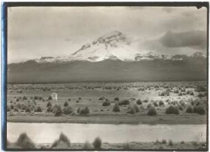 Nevado Sajama aus der Pampa von Cosapa aus gesehen