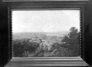 Blick auf Schloß Weesenstein