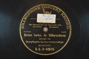 Strömt herbei, ihr Völkerscharen