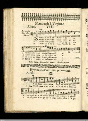 Hymnus de Beatissima Virgine.