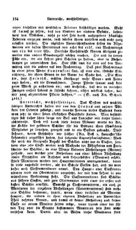 Unterricht, wechselseitiger