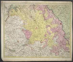 [Les Duchés, De Clevés, De Iuliers et De Limbourg, Le Comté De Meurs, Le Quartier De Ruremonde dans Le Duché De Gueldres, L'Archevesché Et Eslectorat De Cologne & c.]