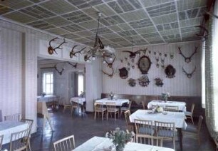 Moritzburg, Markt 9. Adams Gasthof. Jagdzimmer
