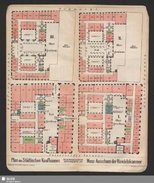 Plan des Städtischen Kaufhauses