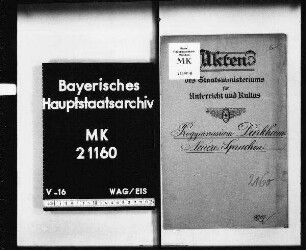 Dürkheim. Progymnasium. Neuere Sprachen.