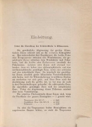 Handbuch der Klimatologie, 2. Spezielle Klimatologie