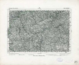 Reymann's Special-Karte [Blatt] 185. Eger - Karlsbad