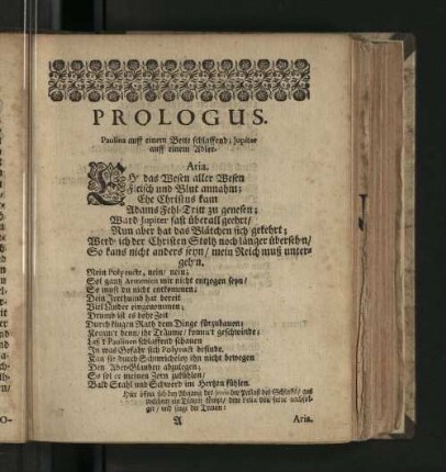 Prologus.