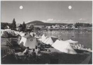 Schwarzwald, Schluchsee, Campinglager
