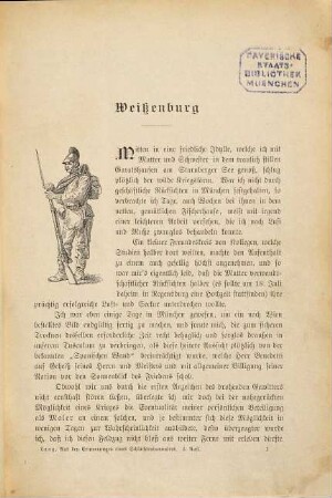 Aus den Erinnerungen eines Schlachtenbummlers im Feldzuge 1870/71 : mit zahlreichen. Reproduktionen nach den Kriegsskizzenbüchern und nach Gemälden des Künstlers, 1