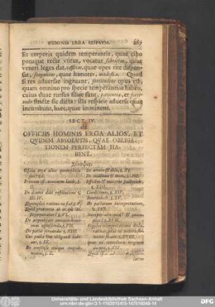 Sect. IV. de Officiis Hominis Erga Alios', Et Quidem Absolutis, Quae Obligationem Perfectam Habent.