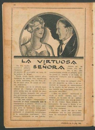 La virtuosa señora