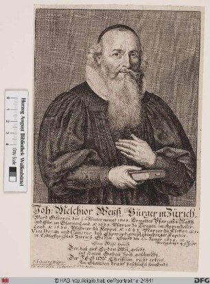Bildnis Johann Melchior Wyss