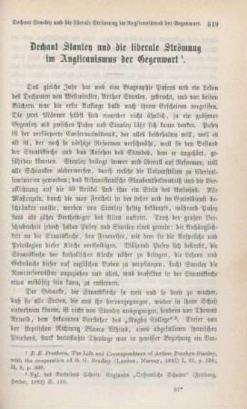 519-528 Dechant Stanley und die liberale Strömung im Anglicanismus der Gegenwart