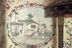 Tapetenbild mit chinesischer Alltagsszene