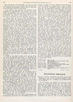 864-867 [Rezension] Müller-Schwefe, Hans-Rudolf, Die Lehre von der Verkündigung
