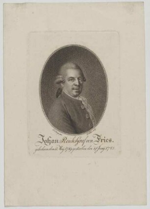 Bildnis des Johann von Fries