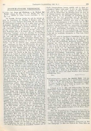 378-380 [Rezension] Schleiermacher, Friedrich, Der christliche Glaube