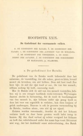Hoofdstuk XXIX. De godsdienst ver voornaamste volken