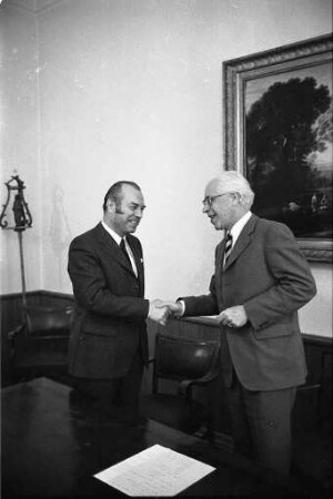 Amtseinführung des neuen Vizepräsidenten beim Regierungspräsidium Karlsruhe Dr. Erwin Burkard