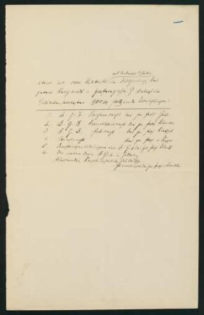 Vorlesungen im Wintersemester 1900/1901