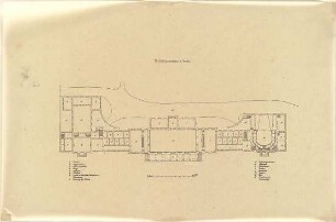 Stegmann, Carl von; Baden; Conversationshaus - Grundriss