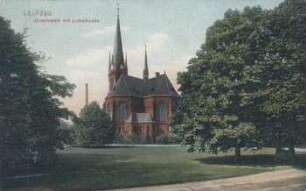 Leipzig: Johannapark mit Lutherkirche