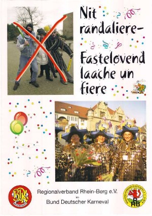 Nit randaliere - Fastelovend laache und fiere