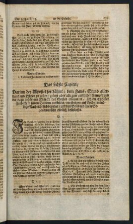 671-686, Das sechste Capitel