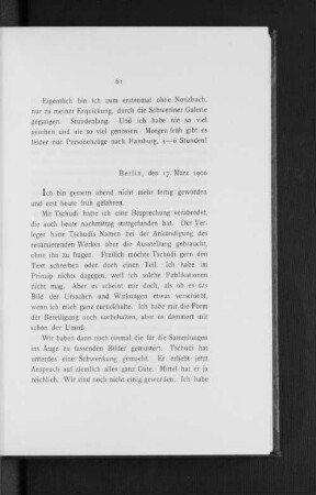 Berlin, den 17. März 1906