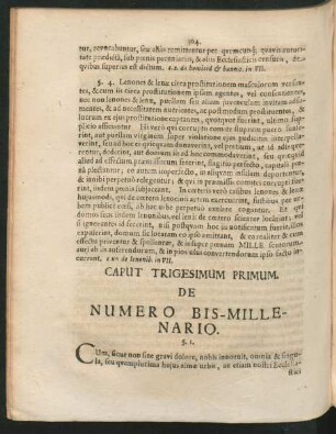 Caput Trigesimum Primum. - Trigesimum Tertium.