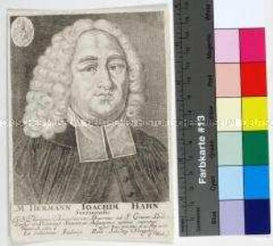 Porträt des protestantischen Theologen Hermann Joachim Hahn