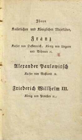 Briefe über die Angelegenheiten der Deutschen bey der Wiedergeburt ihres Vaterlandes