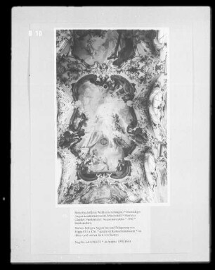 Augustinuszyklus — Tod des heiligen Augustinus und Belagerung von Hippo 430 nach Christus