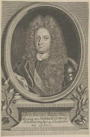 Bildnis des Christianus Augustus, Herzog von Schleswig -Holstein
