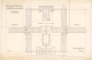 ohne Verfasserangabe; Straubing (Bayern); Zuchthaus - Fundamente (Grundriss)