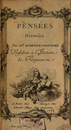Pensées Diverses