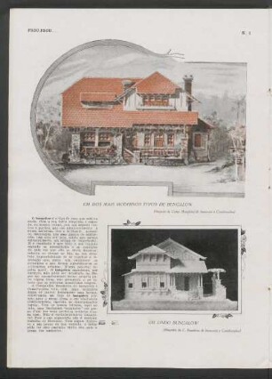 Um dos mais modernos tipos de bungalow