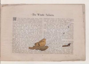 Die Wüste Sahara