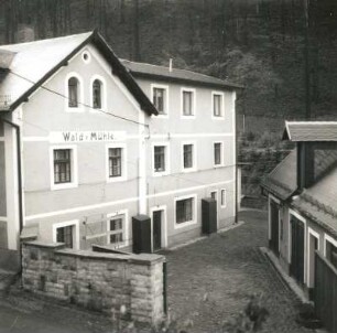 Oberwartha, Talstraße 72. Waldmühle. Wohnhaus