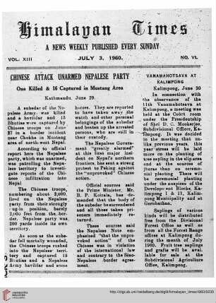 No. XLV (03 July 1960)