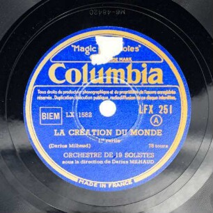 La Création du Monde