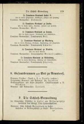 Gesundbrunnen und Bad zu Nenndorf