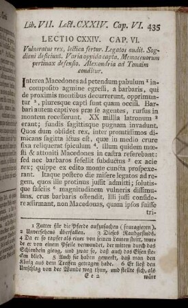 Lectio CXXIV. - Lectio CXXXIII.