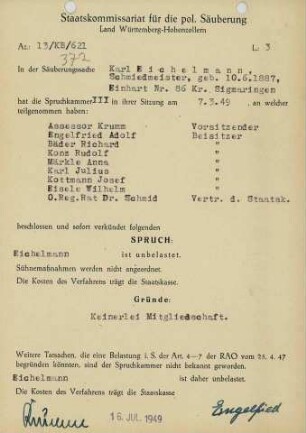 Eichelmann, Karl