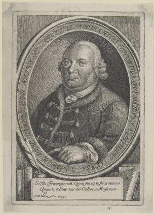 Bildnis von Johannes Conradus Fuesslinus