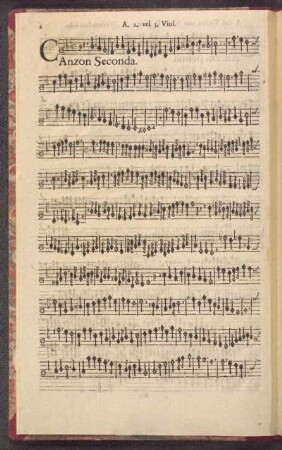 Canzon Seconda.