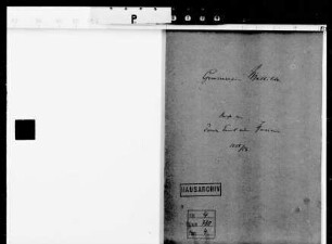 Briefe an Großherzogin Mathilde von Prinz Emil von Hessen