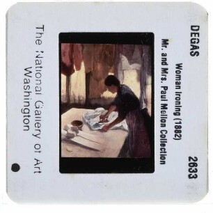 Degas, Woman Ironing (Washington NGA)